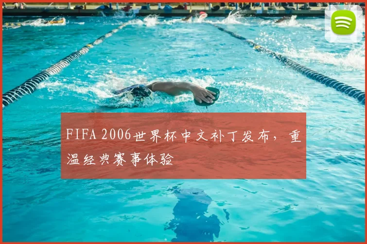 FIFA 2006世界杯中文补丁发布，重温经典赛事体验