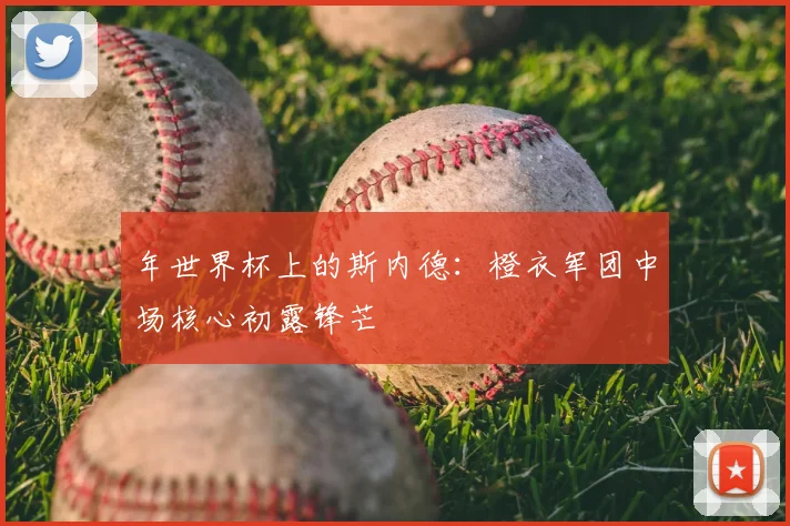 年世界杯上的斯内德：橙衣军团中场核心初露锋芒